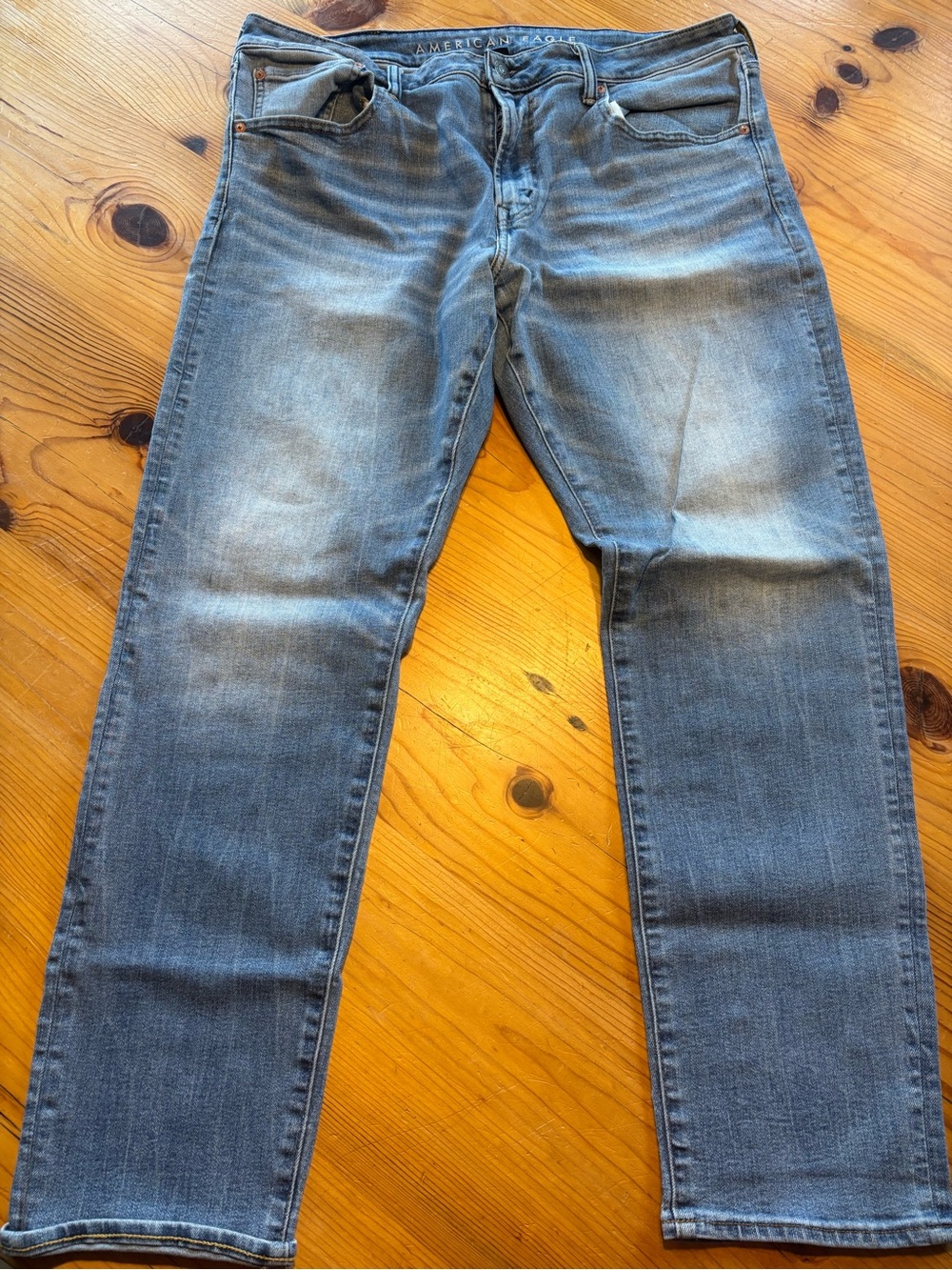 American Eagle Outfitters Light Blue Athletic Fit Jeans